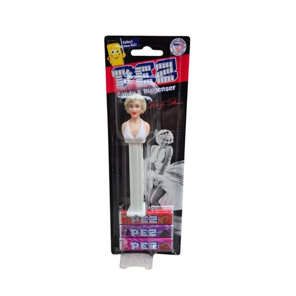 New MARILYN MONROE LIMITED EDITION PEZ DISPENSERS SEALED - Picture 1 of 2